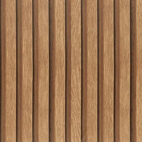 Papier peint moderne Arthome bois 44cmx3m autocollant salon accueil amovible — Marron Clair Rayures