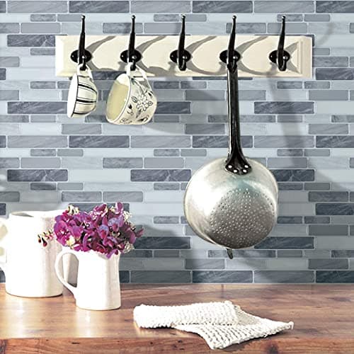 <think>

</think>

Carrelage Autocollant 3D Gris pour Cuisine et Salle de Bains, 30x30cm, Lot de 10 Pièces, Vinyle Adhés