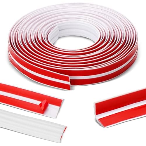 Plinthes Souple Autoadhésives LURICO 2 cm X 6 m, Décorations Moulures Flexibles Pour Bords Muraux, Plafond, Portes, Fenê