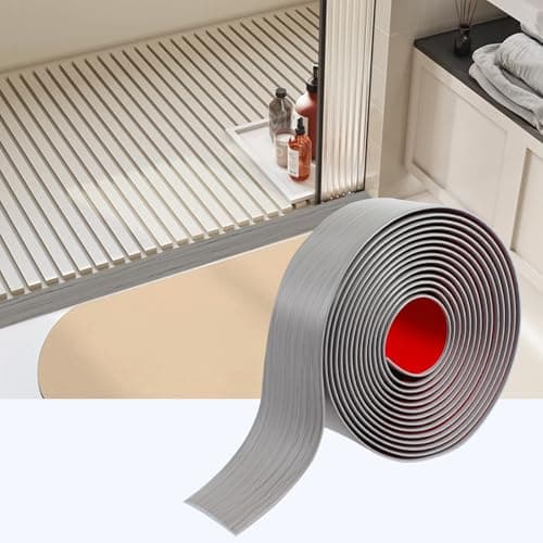 Bande de Transition Autocollante Gris Foncé + Largeur 200cm * Hauteur 4cm + Utilisateurs Professionnels + Entrées de Mag — Nouveau Gris