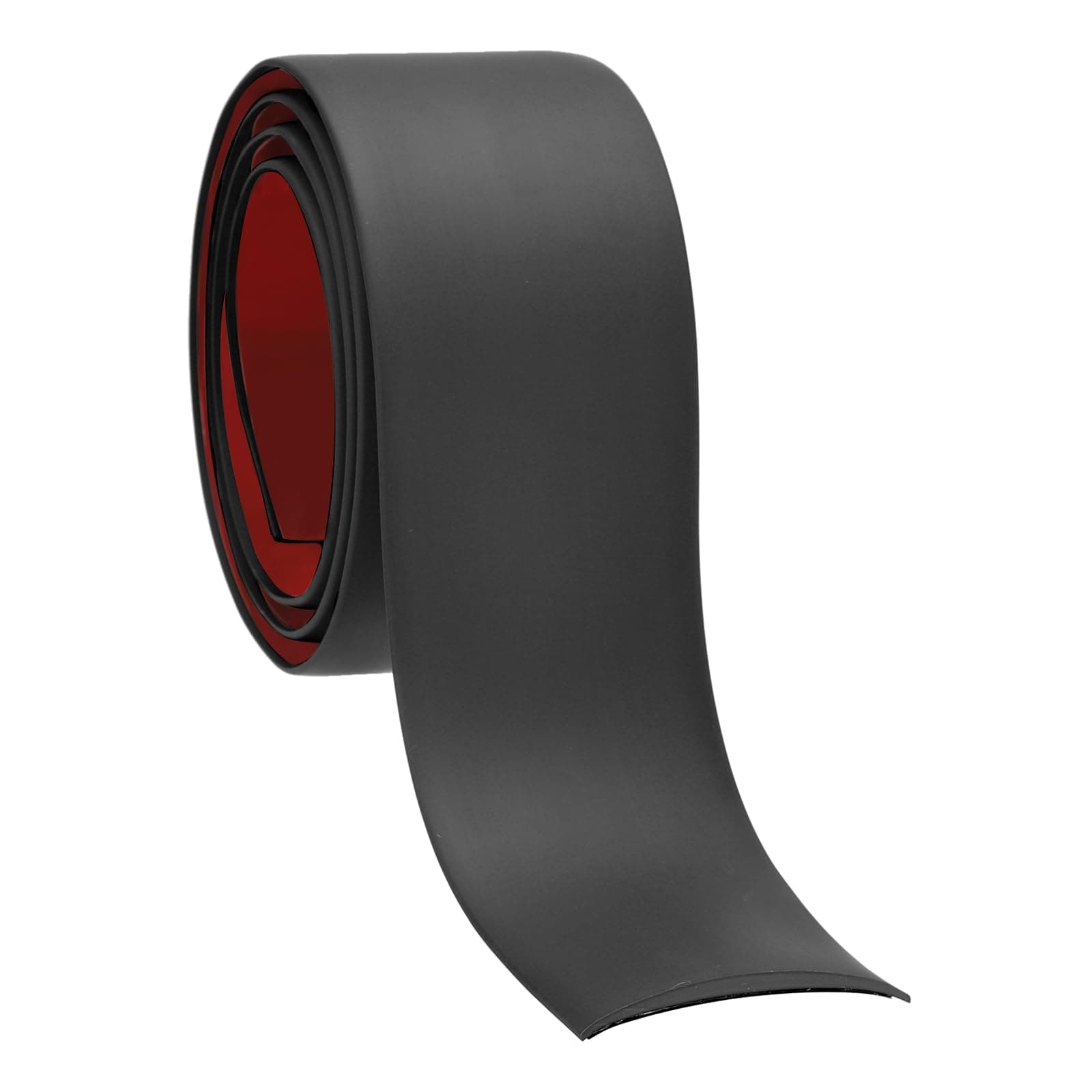 PATIKIL Coupe joints de sol auto-adhésifs 2 po x 3 pi, séparateur de carreaux noirs pour moquette, convient aux portes e