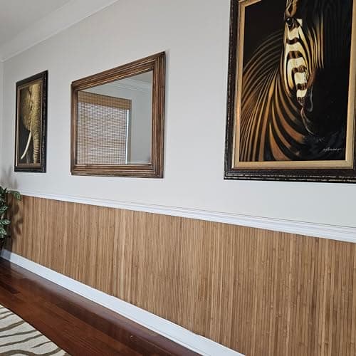 Panneaux en bambou naturel amaZulu Inc. – Décoratif et durable pour salon, plafond et cuisine extérieure – Ressources re