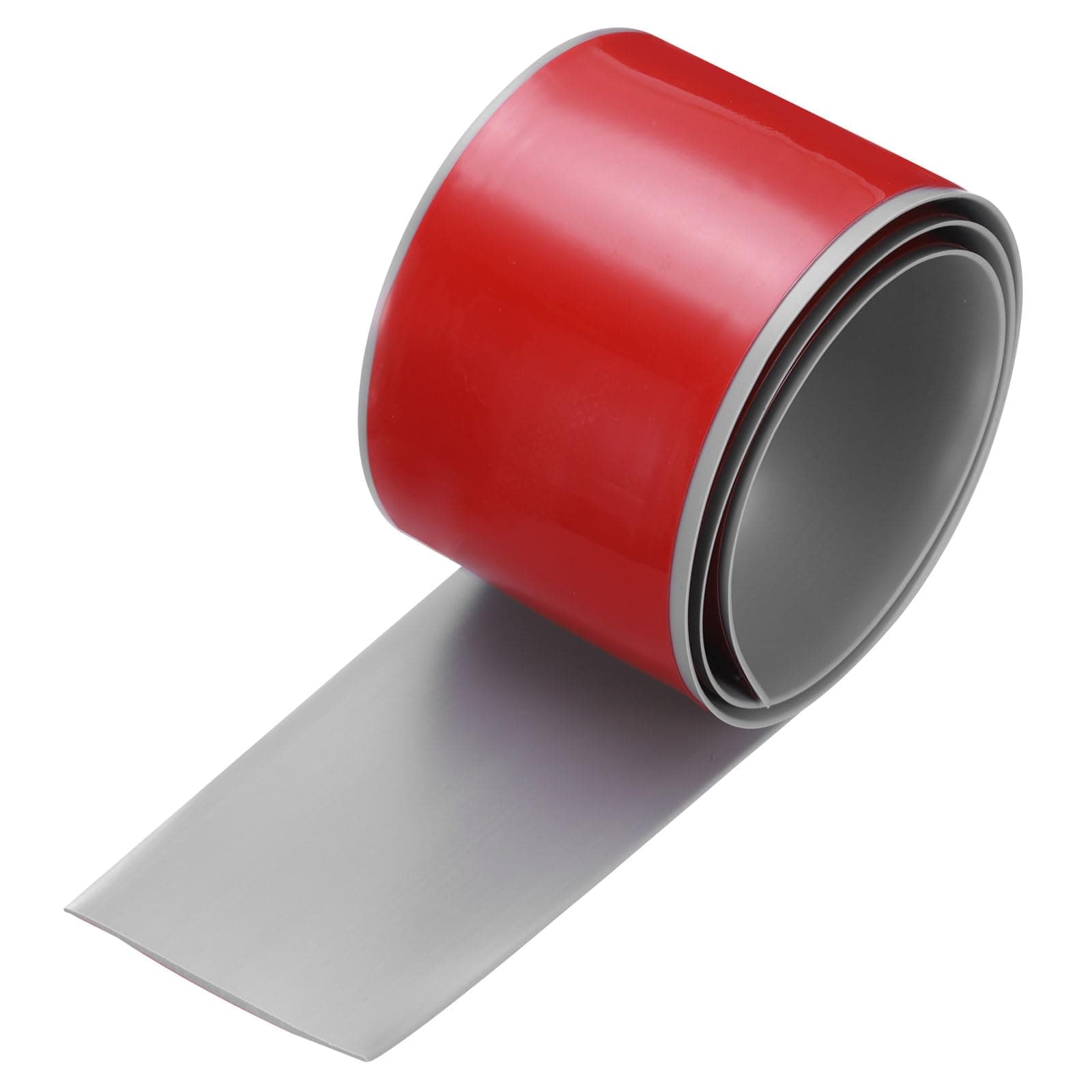Sourcing Map Griffe Adhésive de 1 m en Vinyl Gris pour Joindre les Espaces au Sol et Solides Scalpeurs de 7,6 cm