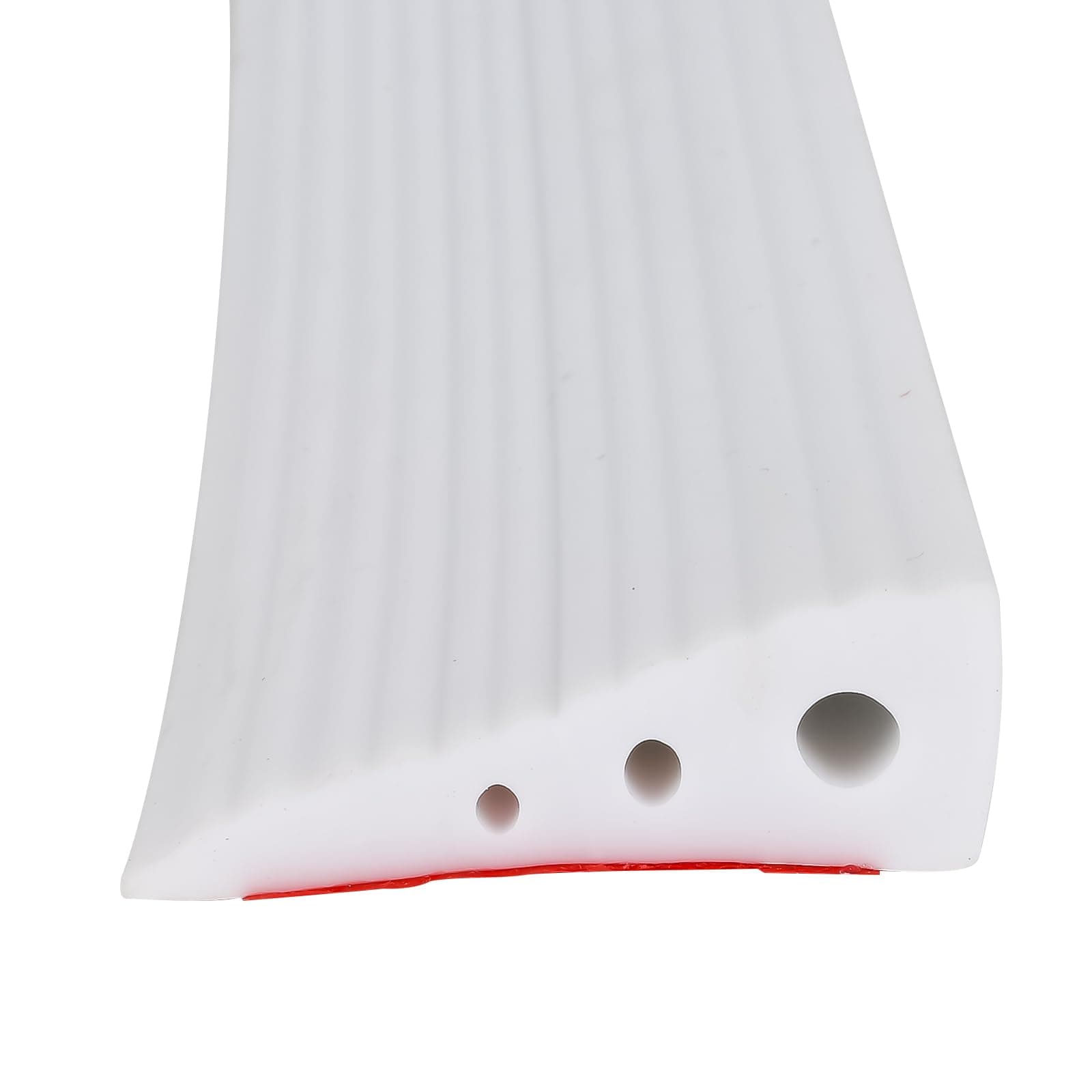 Bandes de transition jackfru 100 cm Largeur 6 cm Hauteur 2 cm - Pour bordure de tapis blanc - Améliore l'accessibilité a