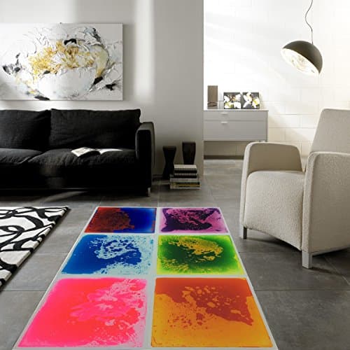 Art3d Lot de 1 coloré liquide Dance Floor Puzzles : Parfait pour les Étudiants | Idéal pour les Parties | Faciles à Inst