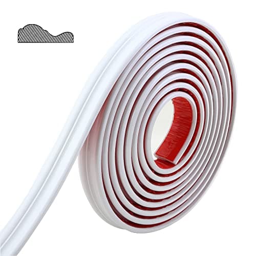 Moulage mural Trim & chaise rail Peel et Stick 3m x 32mm pour décoration maison bricolage sur cadre de miroir porte cabi