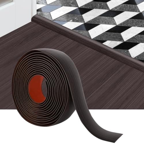 <think>

</think>

Bande de transition pour sol en vinyle autocollant noir noyer, 10 ft, pour joints de sol en caoutchou