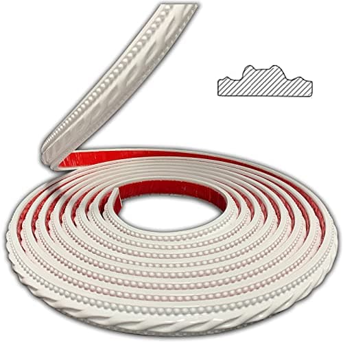 Garnitures muralesflexibles auto-adhésives pour décoration d'intérieur, moulures de couronne à décoller et à coller, bor