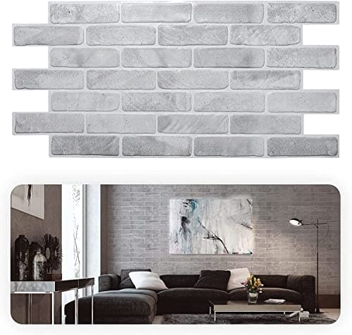 Grace Baltic Panneaux muraux 3D de qualité supérieure - Décoration murale - Autocollants muraux élastiques - Arbre À Cen — Gris Vieilli.