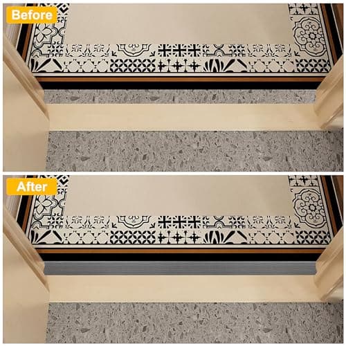 Bandes de Transition TECDW Pour Sol_auto-adhésives imperméables et résistantes usure_salon et salle de bain_usables sur