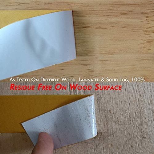 Ruban adhésif double face LLPT pour le travail du bois (WT258) CNC amovible de 25 MM * 33 M pour artisans serruriers