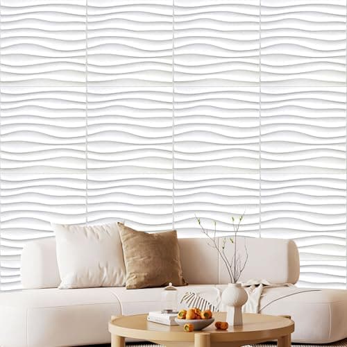 Lot de 12 Panneaux Muraux 3D PVC Effet Brique Incassables — B