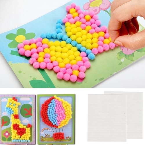 RANYAKEPoints Adhésifs Carrés 6000 Pièces pour Bricolages et Décorations de Fêtes  
RANYAKEPastilles Adhésives Double Fa
