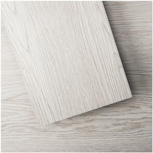 Art3d - Lot de 36 carrelage de sol en vinyle auto-adhésif pour surface rigide, Blanc délavé, 5 m² — Blanc