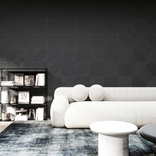 Art3d Lots de 33 panneaux muraux 3D pour décoration intérieure, panneaux texturés design pour salon & chambre, TV mural