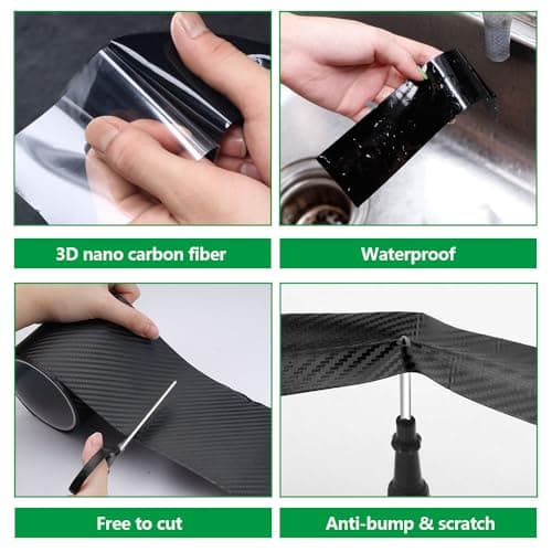 Protection Seuil de Porte Autocollants, Transparent pour Voiture, Protection de Seuil de Porte Voiture pour Voitures Win