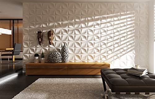 Art3d - Panneaux muraux décoratifs 3D - Blanc - Intérieur - Décoration murale - 3 m²