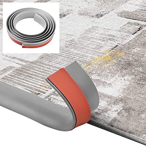 DIKEBAO Profilé de Transition Sol Grey 200×5cm Auto-Adhésif pour Carrelage et Décorationsfächer — Gris: 35 mm