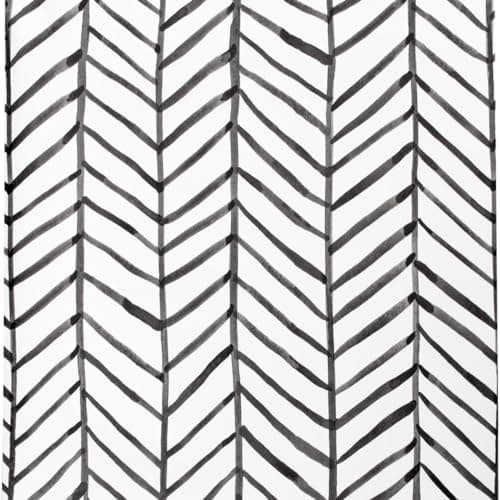Papier peint moderne Arthome bois 44cmx3m autocollant salon accueil amovible — Noir Rayures