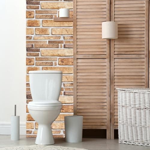 YapitHome 10 Pièces Papier Peint 3D Brique Populaires pour Cuisine et Chambre à Coucher, Decoratif et Facile à Installer