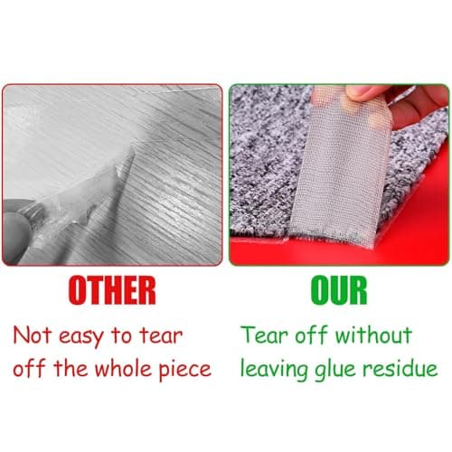 Plipdhy Ruban Adhésif Double Face Extra Fort 2cm x 10m – Tissu Transparent Haute Adhérence pour Maison, Bureau, Bricolag