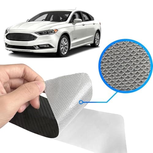 SSyang Films adhésifs de carbone 5 Pièces Protection Seuil de Porte pour Voiture - Anti-Rayures et Anti-Saleté - Protect