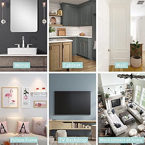 Garnitures muralesflexibles auto-adhésives pour décoration d'intérieur, moulures de couronne à décoller et à coller, bor