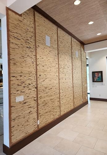 Panneaux en bambou naturel amaZulu Inc. – Décoratif et durable pour salon, plafond et cuisine extérieure – Ressources re