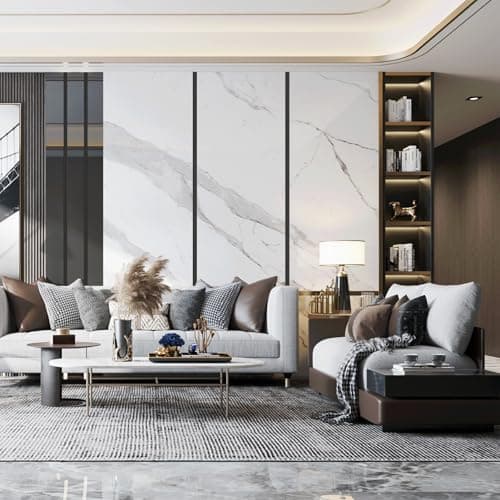 Hengrongshen Moulure Décorative Autoadhésive Noire Mat (6M x 0.65cm) pour Mur, Miroir et Plafond, Facile à Peler et Coll