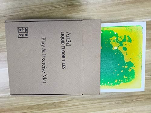 Art3d Lot de 1 coloré liquide Dance Floor Puzzles : Parfait pour les Étudiants | Idéal pour les Parties | Faciles à Inst