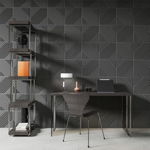Art3d Lots de 33 panneaux muraux 3D pour décoration intérieure, panneaux texturés design pour salon & chambre, TV mural