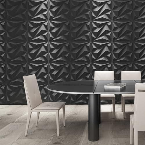 Art3dwallpanels Lot de 33 Panneau mural 3D en PVC pour décoration murale intérieure - Texture 3D, 30x30cm, 3㎡ - Décorati