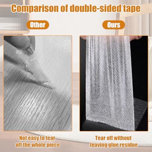 ruban adhésif double face robuste 30mm x 20m facile à couper et à enlever pour tapis photo voiture ou extérieur forte a