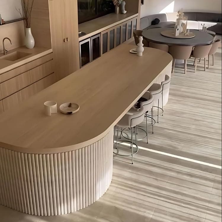 Revêtement mural flexible MADERTERRANEA effet 3D chêne naturel 300x2400 mm MD-01