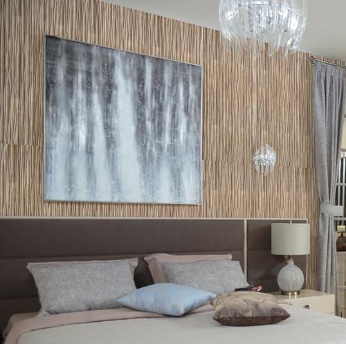Grace Baltic Panneaux muraux 3D de qualité supérieure - Décoration murale - Autocollants muraux élastiques - Arbre À Cen