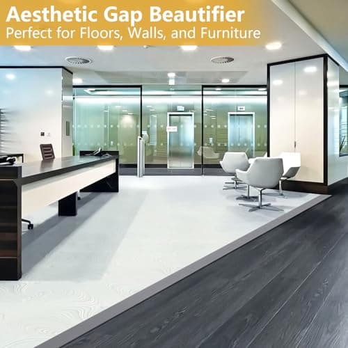Gucass Bande de transition imperméable et autocollante, 3 m x 5 cm pour moquette, carrelage, bois, stratifié