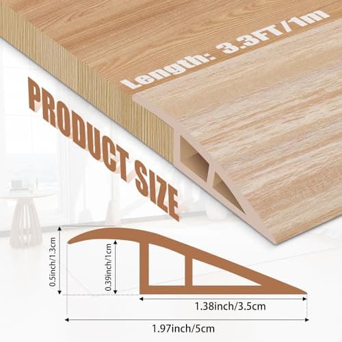 Barre de seuil adhésive multiniveau pour joints de sol et transitions de seuil de moquette et carrelage - pour professio