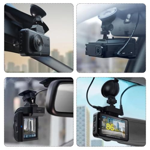 BCHKO 10 pièces 3M VHB autocollant, adhésif résistant à la chaleur pour caméra de voiture et tableau de bord