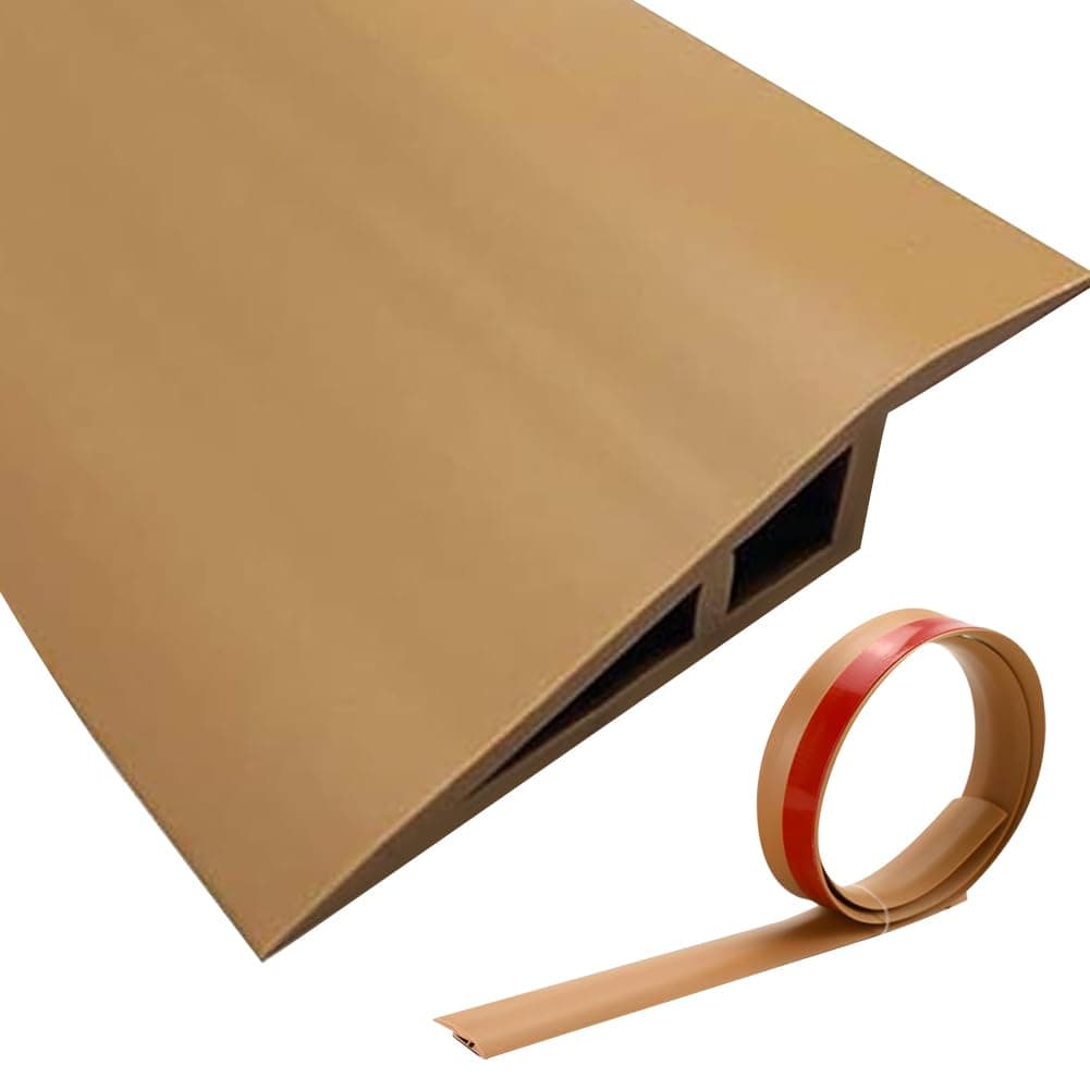 Profilé de transition autocollant Vinyleprofil pour sol en vinyle, adapté aux amateurs de do-it-yourself, idéal pour des