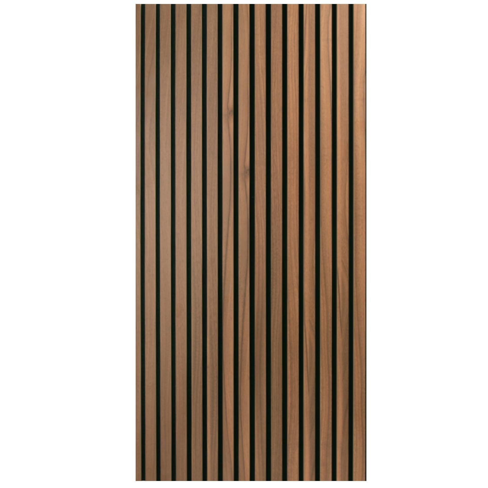 Art3d - Panneaux acoustiques insonorisants 3D bois noyer 2,88㎡ pour mur et plafond - Hauteperformance sonore et esthétiq