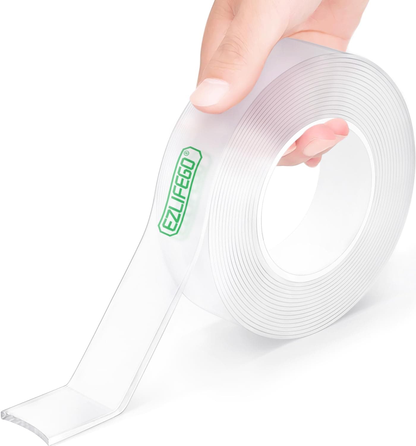 EZlifego Adhésif Double Face Extra Fort, Puissant et Réutilisable pour Bureaux et Maison (3Mètres)  
EZlifego Adhésif Do