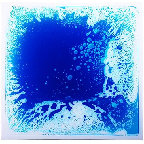 Art3d Lot de 1 coloré liquide Dance Floor Puzzles : Parfait pour les Étudiants | Idéal pour les Parties | Faciles à Inst — Bleu