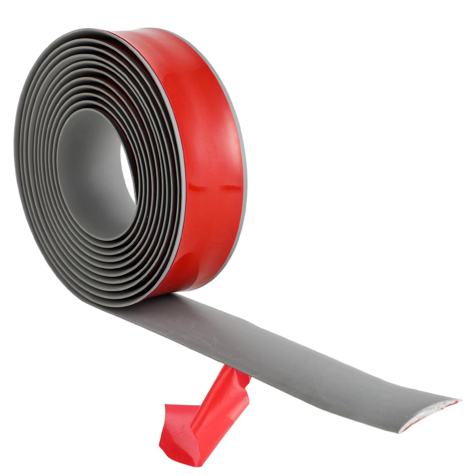 Strehknewen Profil de Transition Gris – Barre de Seuil Sans Perçage pour Stratifié, Vinyle & Moquette – Flexibles et Rob