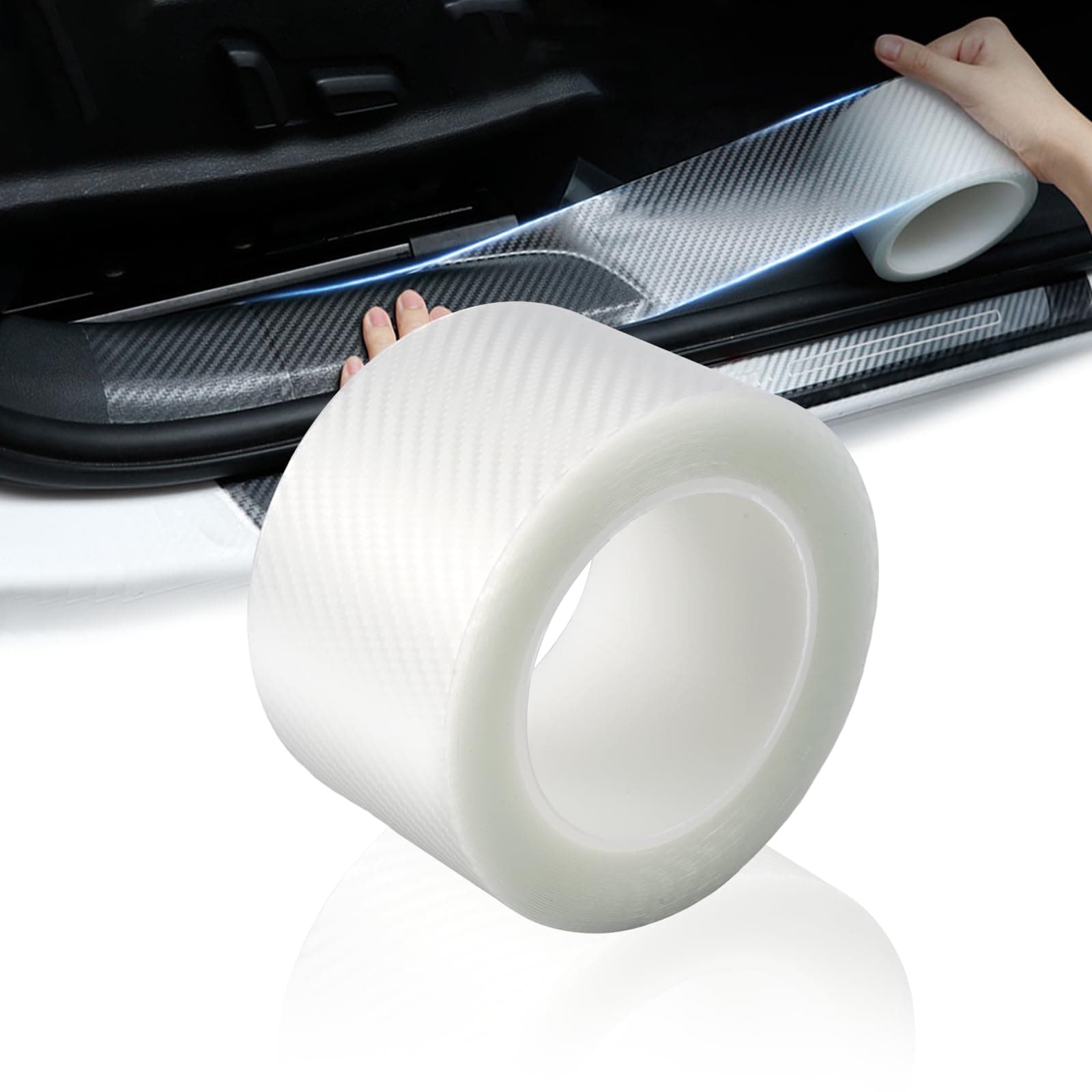 Protection Seuil de Porte Autocollants pour Voiture + Sécurité + Conducteurs + Sortie de Garage + Haute Définition + 7cm