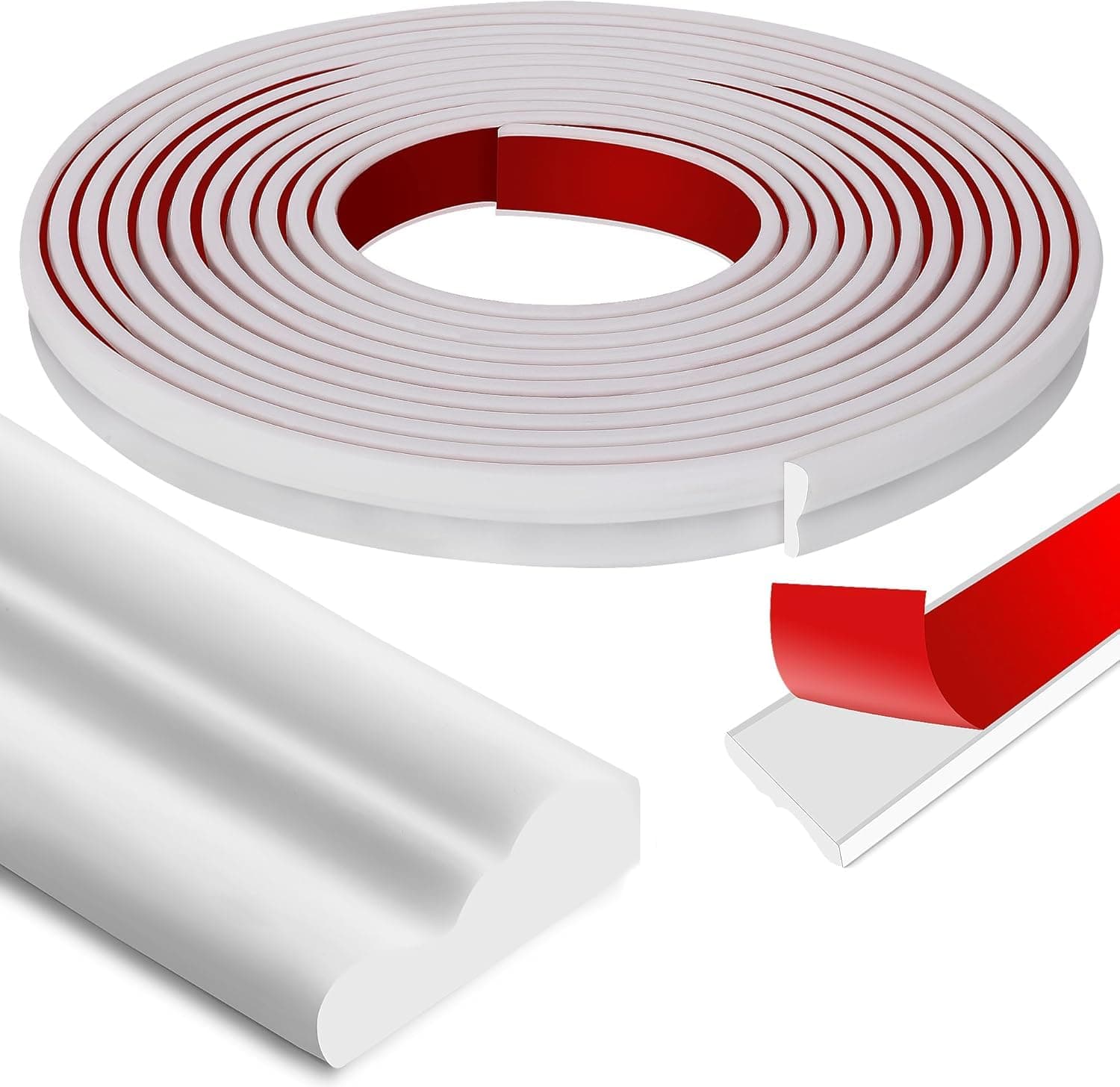 Moulure de décoration murale 3D autocollante Designmoderne pour décoration murale Wohnzimmerset 6,1 x 4,1 cm  
Moulure d
