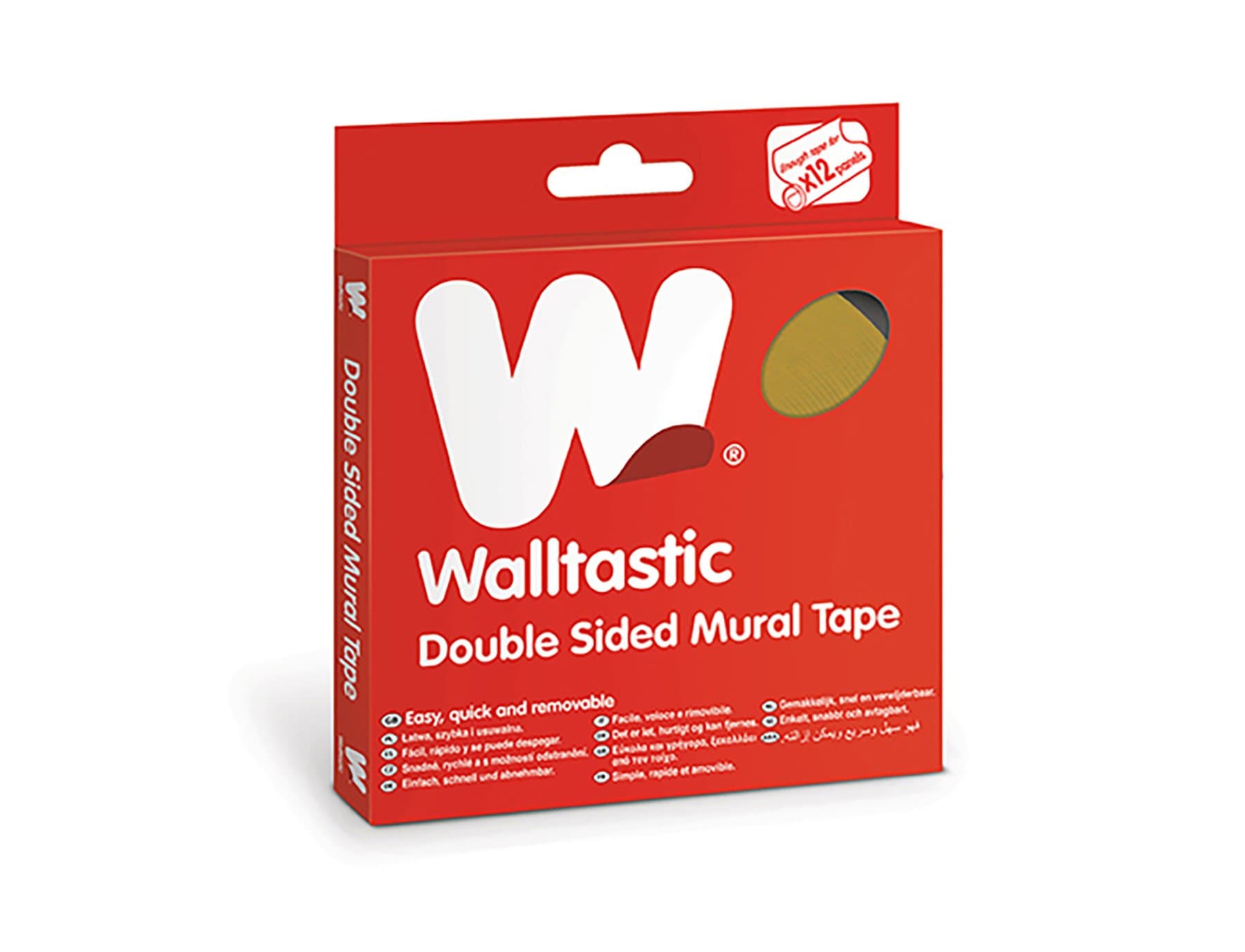 Walltastic 40748 Rouleau Double Face Blanc pour Peinture Murale utilisant les tops recherchés par les consommateurs amér