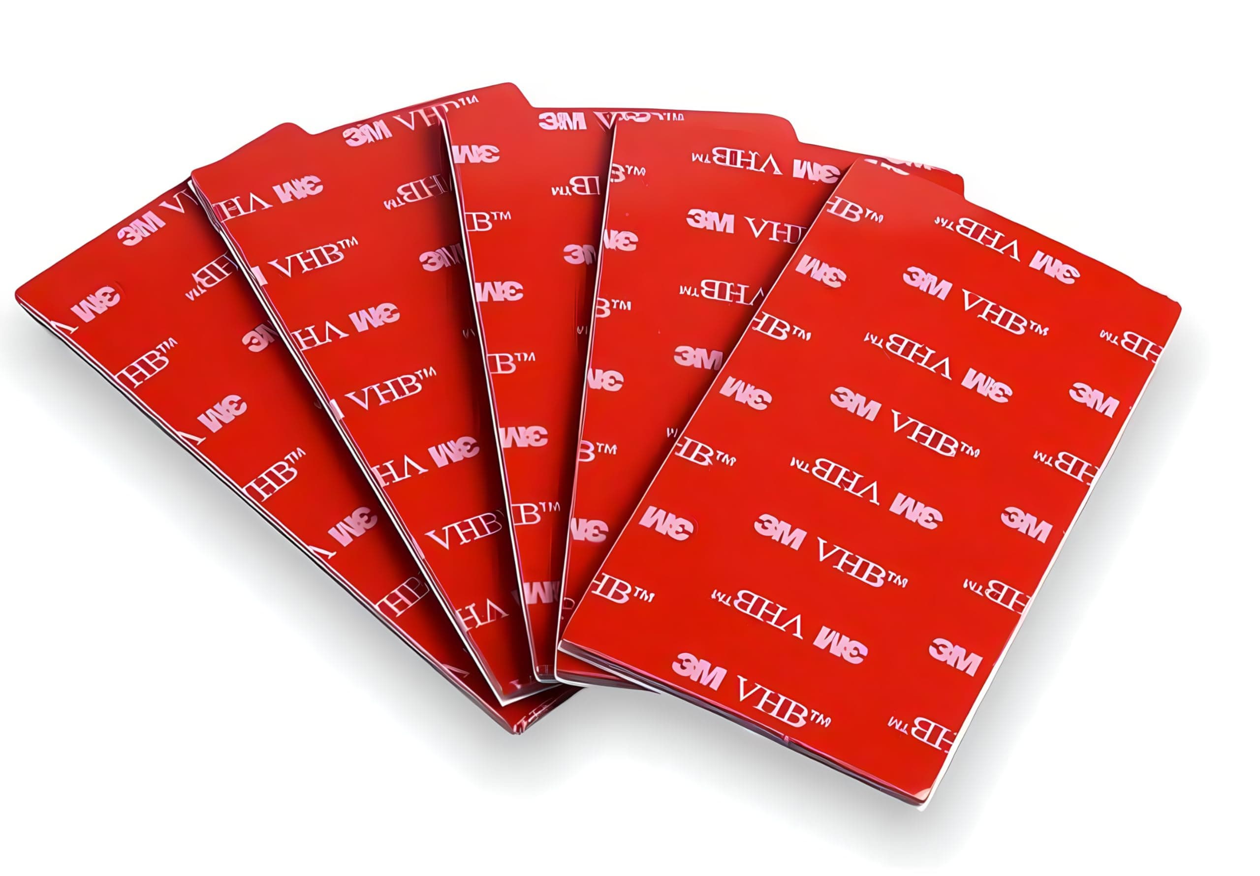 3M VHB Pastilles adhésives double face extra-fort 15 Pièces Résistance à l'eau et aux hautes températures pour Voiture,