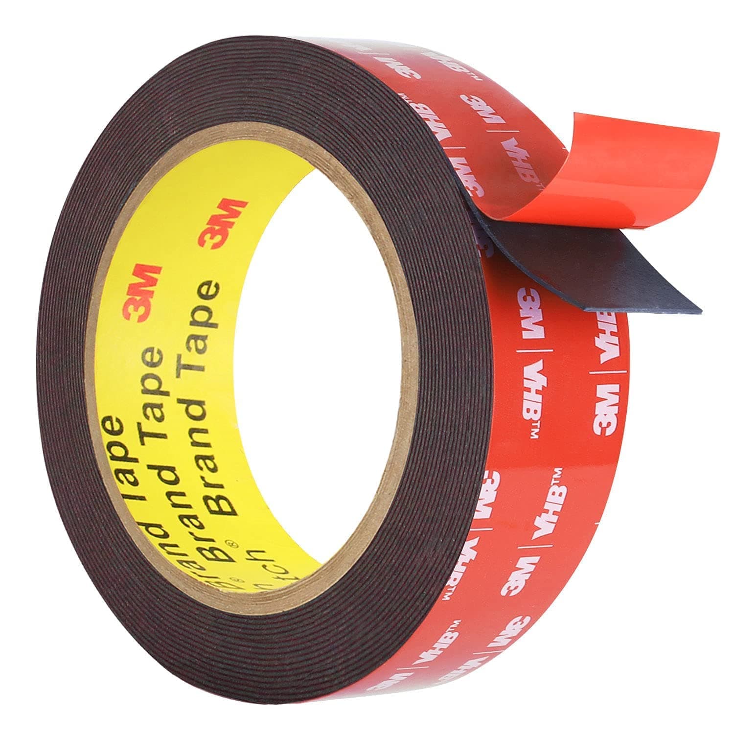 BLeezm 3M Ruban Adhésif Double Face Extra Forte (2cm x 3m) Ultime Résistance à la Chaleur & Étanche - Fixation Extérieur