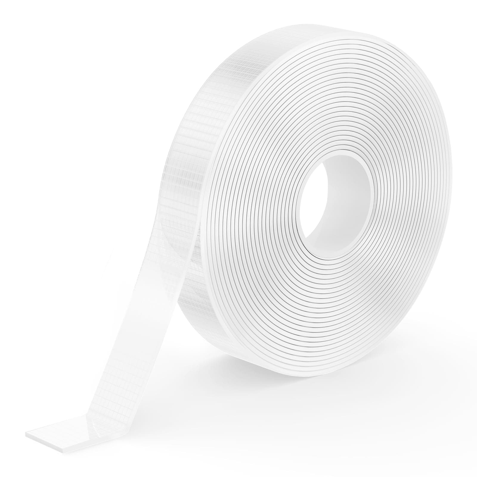 Double Face Extra Fort Kinkaivy, Ruban Adhésif Nano 5 Mètres, Transparent Amovible, pour Bureaux et Maison
