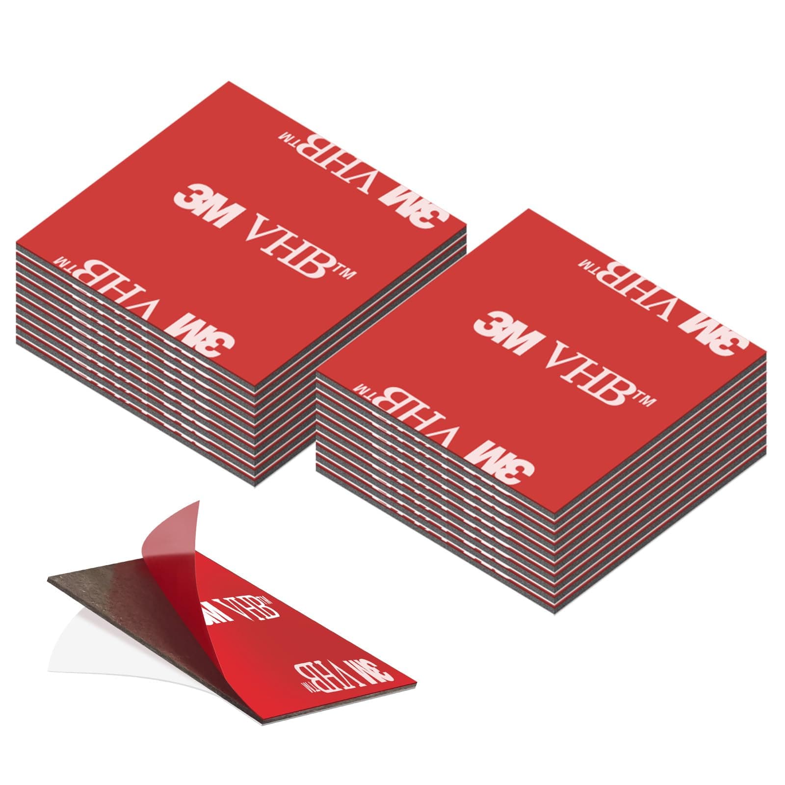 DOUBLE FACE EXTRAFORT PASTILLES ADHÉSIVES IMPERMÉABLES POUR Maison ET BUREAU - 30mm x 30mm, 20PIECES